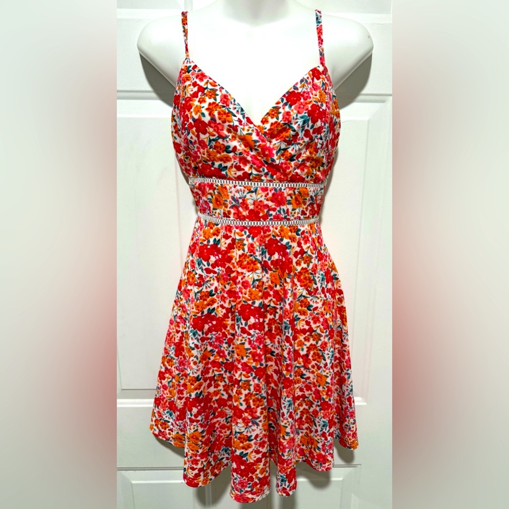 Floral mini dress